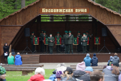 Велопробег «Дорога памяти» в Беловежской пуще: дань уважения 80-летию Победы в Великой Отечественной войне