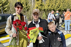 В «БЕЛОВЕЖСКОЙ ПУЩЕ» ПРОШЁЛ ПАТРИОТИЧЕСКИЙ ВЕЛОПРОБЕГ