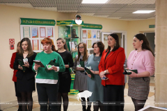 Поздравили с праздником 23 февраля